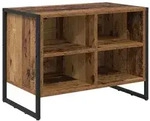 vidaXL Schuhschrank mit Speicher Altholz 60 x 35 x 44 cm Holzwerkstoff