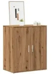 vidaXL Schuhregal Artisan-Eiche 60x35x70 cm Holzwerkstoff