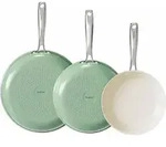 Keramik Bratpfannen ohne Teflon Induktion Pfannenset 20/24/28 cm