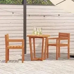 vidaXL Gartenst&uuml;hle 2 Stk. 50x53x80 cm Massivholz Akazie