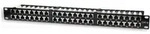 Intellinet 513517 48 Port Netzwerk-Patchpanel 483mm (19 ) CAT 5e 1 HE Best&uuml;ckt