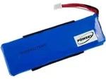 Powery Akku f&uuml;r Lautsprecher JBL Flip 4, 3,7V, Li-Polymer