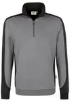 Hakro Zip-Sweatshirt Contrast Performance 476 Titan Gr. 2XL