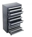 VEVOR Bohrer-Spenderschrank, 3-teilig, drei Schubladen f&uuml;r 1,6 mm bis 12,7 mm...