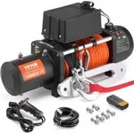VEVOR Elektrische Seilwinde, 13.500 lb, 12 V DC LKW-Winde mit &Phi;3/8 Zoll x 80 Fu_