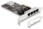 Delock - Netzwerkadapter - PCIe 2.0 x4 Low-Profile
