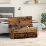 vidaXL Stauraumkiste Altes Holz 90x35x35 cm Ingenieurholz