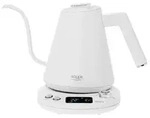 Adler AD 1349 Wasserkocher 1 L - LED & 360&deg; Drehsockel - Wei&szlig;/Silber