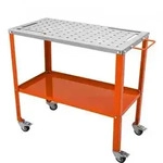 VEVOR Mobiler Schwei_tisch 91,4x45,7cm Schwei_werkbank 544kg Tragf&auml;higkeit Lochtisch