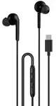 Kabelgebundener USB-C In-Ear-Kopfh&ouml;rer 1,2 m  Schwarz - Kopfh&ouml;rer mit 10 Hz...
