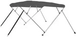 vidaXL 4-Bow Bimini Top Anthrazit 243x210x137 cm