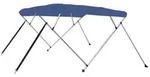 vidaXL 4-Bow Bimini Top Blau 243x210x137 cm