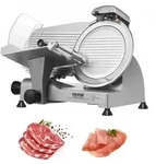 VEVOR Kommerzieller Fleisch Allesschneider 340 W, Elektrische Aufschnittmaschine