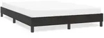 vidaXL Bettgestell ohne Matratze Schwarz 160x220 cm Samt