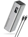 Powerbank Cuktech CUKP200XGLGR 100W 20000mAh 2 x USB-C 1 x USB-A - grau