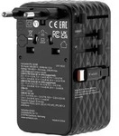 Verbatim 30186 Verbatim Charge'n'Travel Adapter 70W 2C retractable black