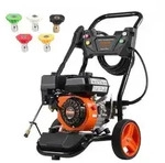 VEVOR Benzin-Hochdruckreiniger, 3950 PSI 10 L/min, 2,6 GPM Terrassenreinger mit