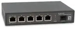 LevelOne PoE+Switch 4x2.5GE PoE/1x2.5GE/+65W unmanag.Plastik