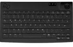 Active Key AK-440 USB Tastatur US-Englisch, QWERTY Schwarz Integrierter Trackball