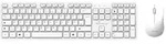 MediaRange Funk-Tastatur und Maus Set, QWERTZ, Wei&szlig; Eingabe / Ausgabe M&auml;use &