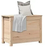 vidaXL Truhe 60x32x45,5 cm Massivholz Kiefer