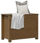 vidaXL Truhe Honigbraun 60x32x45,5 cm Massivholz Kiefer