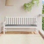 vidaXL Gartenbank-Auflage Grau 180x50x3 cm Oxford-Gewebe