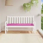 vidaXL Gartenbank-Auflage Rosa 150x50x7 cm Oxford-Gewebe