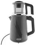 Mulex Tee Express 2-in-1 Teekocher & Wasserkocher - 1L + 2L, 1650W - Grau