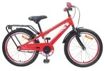 vidaXL Kinderfahrrad 20 Zoll f&uuml;r 6-11 Jahre alt Rot