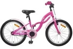 vidaXL Kinderfahrrad 20 Zoll f&uuml;r 6-11 Jahre alt Dunkelrosa