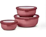Mepal - Multischale Cirqula Round Set 3-teilig - Vorratsdosen mit Deckel -...