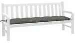 vidaXL Gartenbank-Auflage Melange Dunkelgrau 180x50x7 cm Stoff