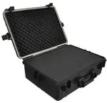 vidaXL Transportkoffer Schwarz mit Schaumstoff 35 L Fassungsverm&ouml;gen