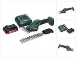 Metabo SGS 18 LTX Q Akku Gras und Strauchschere 18 V + 1x Akku 4,0 Ah +...