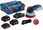 Bosch Akku-Exzenterschleifer GEX 18V-125 / 1x 4,0 Ah + 1x 4,0 Ah ProCORE18V +...