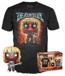 FK75054S - Deadpool POP! Tee Vinyl Figur T-Shirt Set Heavy Metal Gr&ouml;&szlig;e S