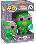 POP-Figur Ninja Turtles Donatello K&uuml; nstler + Koffer Exklusiv