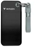 Verbatim Pocket SSD, 256 GB, USB Typ-C, 3.2 Gen 2 (3.1 Gen 2), 1000 MB/s, 10 Gbit/s,