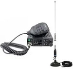 CB PNI Escort HP 8900 ASQ Radio Station Package, 12-24 V + CB PNI S75 Antenne mit