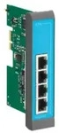 INSYS MRcard ES - Switch - 4 x 10/100 - Plugin-Modul
