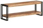 vidaXL TV-Schrank 120x30x40 cm Massivholz Akazie
