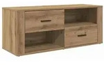 vidaXL TV-Schr&auml;nk Artisan-Eiche 100 x 35 x 40 cm Holzwerkstoff