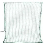 vidaXL Anh&auml;ngernetz mit Gummiseil Gr&uuml;n 4x4 m PP