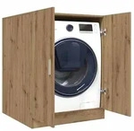 vidaXL Waschmaschinenschrank Artisan-Eiche 70,5x71,5x91,5 cm