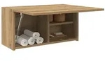 vidaXL Bad-Wandschrank Artisan-Eiche 60x25x30 cm Holzwerkstoff