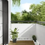 vidaXL Balkon-Sichtschutz Wei&szlig; 90x1000 cm 100 % Polyester-Oxford
