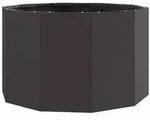 vidaXL Pflanzk&uuml;bel Schwarz 60 x 60 x 35 cm Stahl