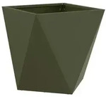 vidaXL Pflanzk&uuml;bel Olive Gr&uuml;n 40 x 40 x 40 cm Stahl