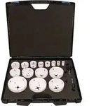 Lochs&auml;gensatz 17-tlg.19-114mm Schnitt-T.38mm Bi-Metall TECWERK